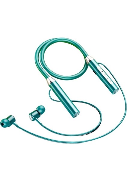 Yeni Stil Boyun Askılı Bluetooth Kulaklık Çift Kulak Manyetik Spor Kablosuz Kulaklık Boyun Askılı Büyük Pil Kartlı (Yurt Dışından)