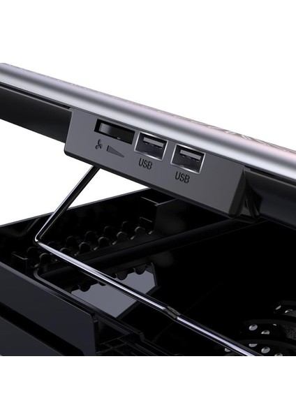 FNC-5260ST 6 Fanlı Sessiz Alüminyum Izgara Notebook Soğutucu Stand 17" Uyumlu fırsatları