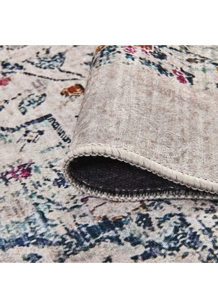 Soft Vintage Desenli Halı - Gri - 160X230 cm modelleri