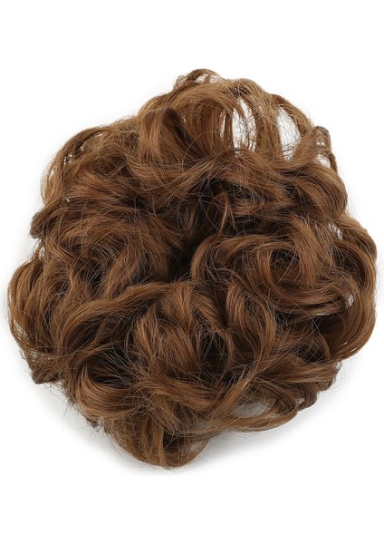 Yoğun Saçlı Lastikli Topuz Toka / Bebek Kumralı fiyatları