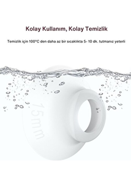 Flanş Girişi 17 mm M5 Aksesuar Şeffaf Malzeme ile Kolay Kullanım