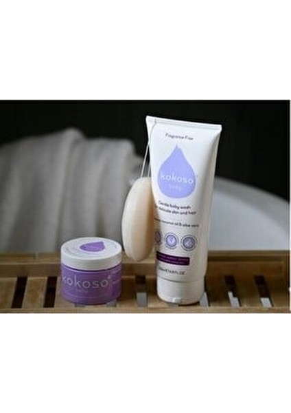 Yenidoğan Bakım Seti Organik Hindistan Cevizi Yağı ve Kokusuz Şampuan 200 ml indirimleri