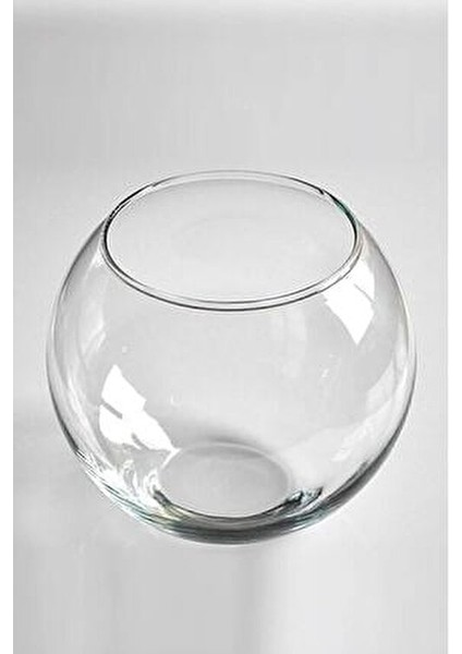 Akvaryum Vazo Yerli Üretim 200 mm Yükseklik 160 mm Ağız Çapı Şeffaf Cam fiyatları