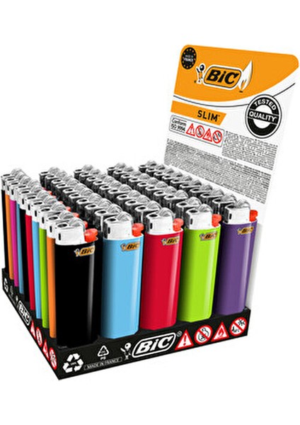 J3 Çakmak 50 Adet Çok Renkli Set İthalatçı BIC Pazarlama Ltd. Şti. fiyatları