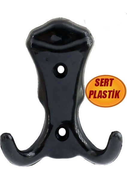 Mosta Duvar Vestiyer Portmanto Askısı Dolap Elbise Askılığı Siyah Plastik Askı Askılık modelleri