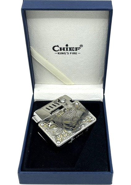 King's Fire Ibelo Model Balık Desenli Lüks Çakmak indirimleri