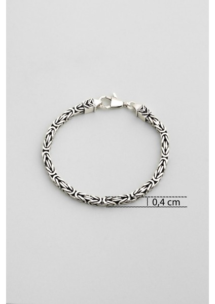 Valiant Gümüş Erkek Kral Zincir Bileklik modelleri