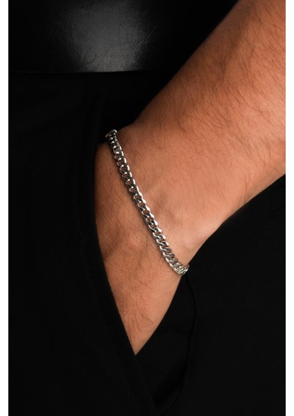 Valor Gümüş Erkek Zincir Bileklik fiyatları