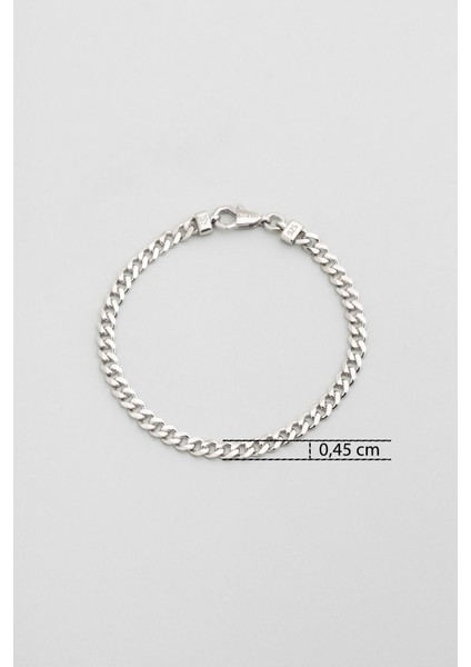 Valor Gümüş Erkek Zincir Bileklik modelleri