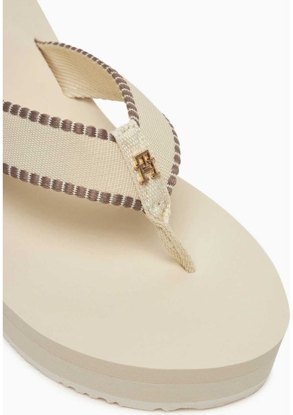 Dalya Dolgu Topuklu Kadın Sahil Parmak Arası Terlik