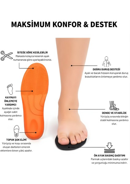 W30 Rahat Yumuşak Ortopedik Tabanlık Rahat Tabanlık Konfor Tabanı Spor Ayakkabı Tabanlığı Topuk Destekli Iç Tabanlık indirimleri