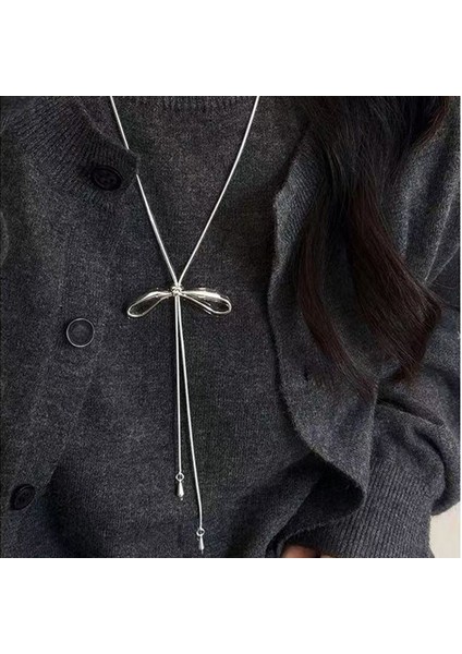 Yeni Kolye Niş Tasarım Birinci Sınıf Mizaç Duygusu Basit Zinciri Çok Yönlü Basit Hafif Lüks Kolye (Yurt Dışından)