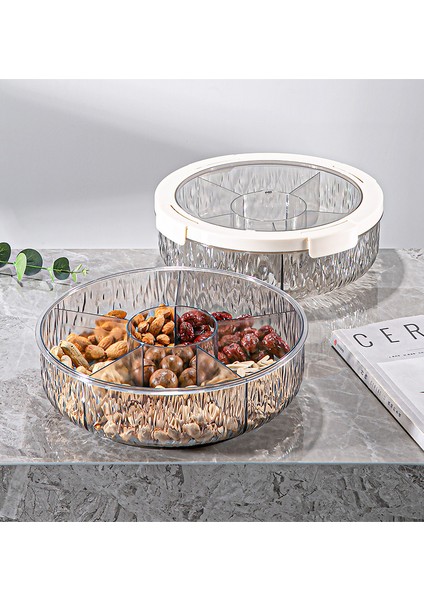 Evde Kullanıma Uygun, Cam Görünümlü Şeffaf Atıştırmalık ve Meyve Tepsisi (Yurt Dışından) fiyatları