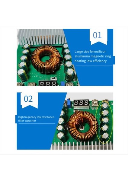 1500W 50A Ayarlanabilir Buck Dönüştürücü Güç Kaynağı (Yurt Dışından) fırsatları