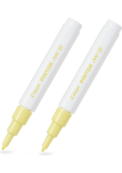 Pılot Pintor (Ef) Pastel Sarı ( Iki Adet )