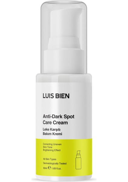 Cilt Tonu Eşitleyici Leke Karşıtı Krem 50 gr +30 Spf