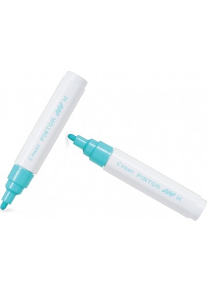 Pılot Pintor (M) Yuvarlak Uç Pastel Yeşil ( Iki Adet )