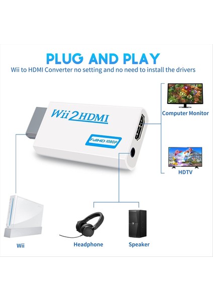 Ac Güç Adaptörü + Wii2 - HDMI Uyumlu Adaptör Ab Fişi (Yurt Dışından) indirimleri