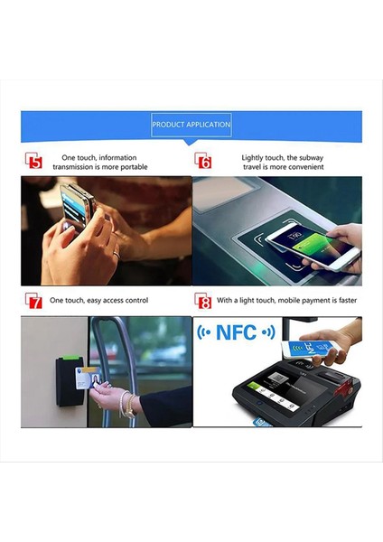 24 Adet Nfc NTAG213 Etiket Etiketi Evrensel Etiket Rfıd Jeton Devriyesi (Yurt Dışından) modelleri