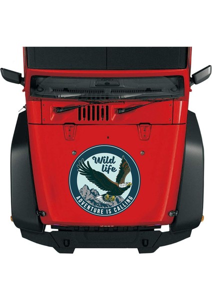 Vahşi Hayat Kartal Sticker, Wild Life Off Road Adventure 4x4 Sticker, Araba Oto Motosiklet Karavansticker 02022 fırsatları