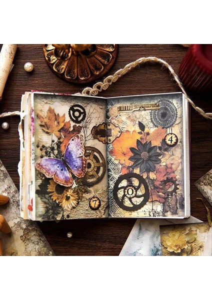 240 Adet Maillard Tarzı Hurda Defteri Kağıdı (Çöp Günlük Malzemeleri Için) (Yurt Dışından) indirimleri