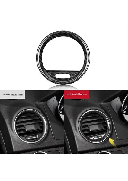 Fiat 500 Abarth 12-19 Iç Mekan Karbon Fiber Hava Menfezi Paneli Döşemesi (Yurt Dışından) fiyatları