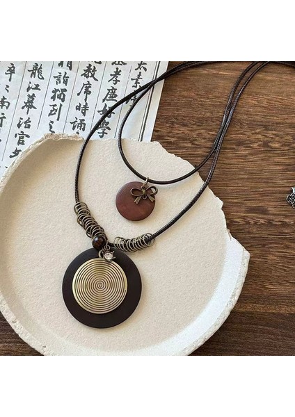 Yeni Geometrik Niş Kolye Yüksek Tasarım Moda Ins Mizaç Kolye Aksesuarları (Yurt Dışından)