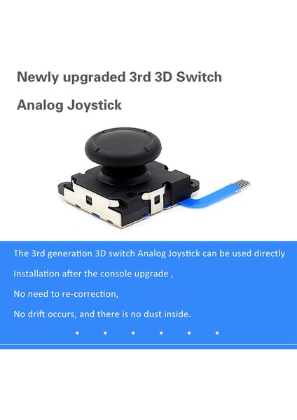 Nintendo Joy Stick Tamir Aksesuarları Için 3D Analog Rocker Joycon (Yurt Dışından) modelleri