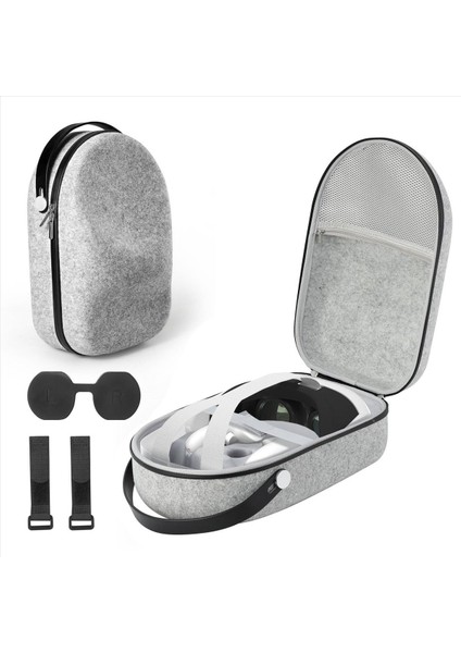 Oculus Quest 3 Taşınabilir Saklama Çantası Parçaları Için Vr Taşıma Çantası Gri (Yurt Dışından) fiyatları