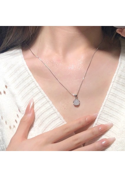 Yeni Perçin Metal Deri Yaka Crockpunk Aşk Kız Kültür Niş Kolye (Yurt Dışından)