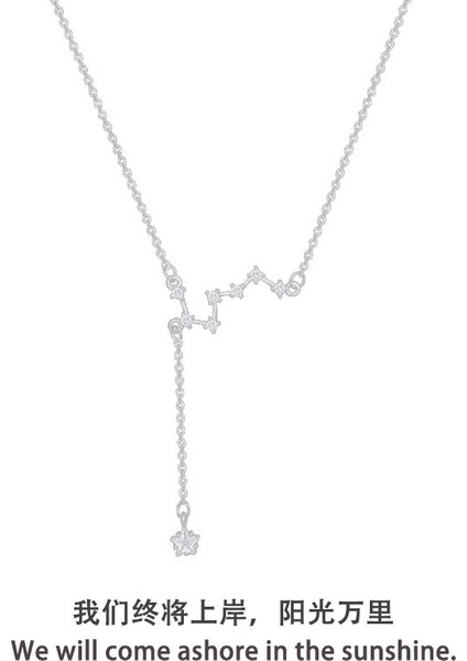 Yeni Geometrik Niş Kolye Yüksek Tasarım Moda Ins Mizaç Kolye Aksesuarları (Yurt Dışından)