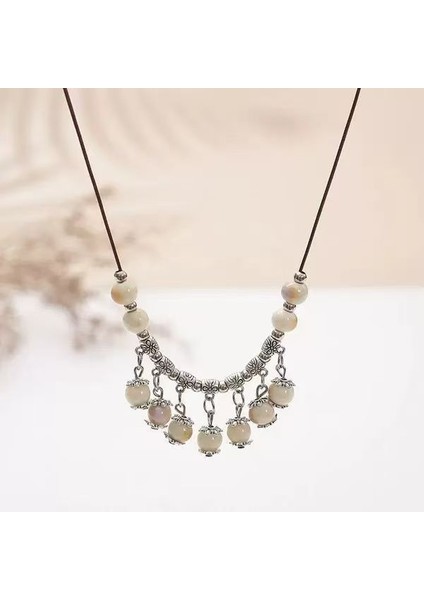 Yeni Ekleme Japonya ve Güney Kore Kolye Tasarım Duygusu Gelişmiş Hafif Lüks Niş Zinciri, Kadın Kolye (Yurt Dışından)