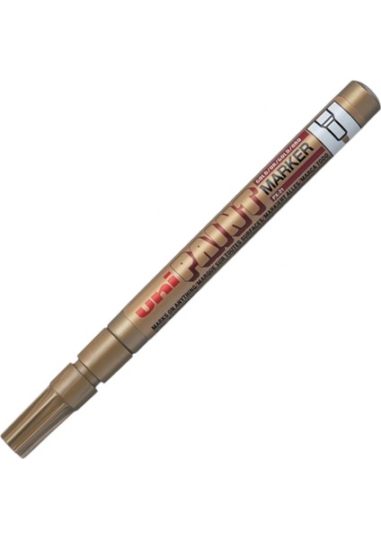 ball Paınt Marker 0.8 Boyama Markörü Altın (UNİ-PX-203 )