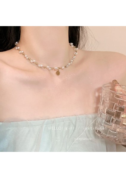 Yeni Vibe Sense Iyi Şanslar Istifleme Kolye Kısa Kolye Sevimli Zinciri (Yurt Dışından)