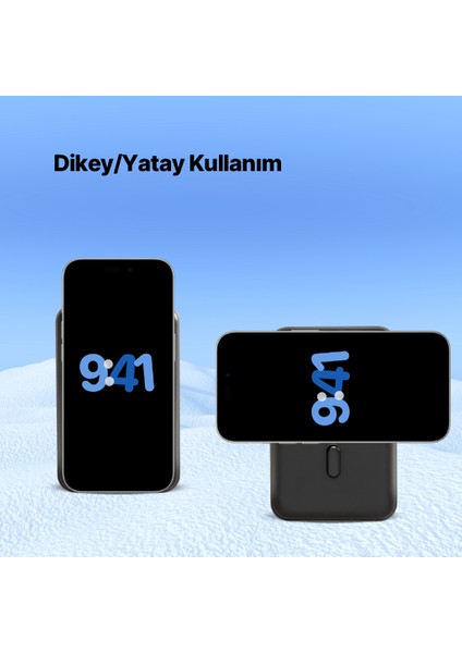 Recharger Pro M 10.000MAH Qi2/magsafe Özellikli 15W Iphone/android Stantlı Kablosuz 2BB227 indirimleri