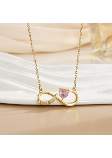 Yeni Kıdemli Işık Duygusu Lüks Titanyum Çelik Kolye Kadın Niş Tasarım Baharatlı Kız Inci Zinciri Moda Yüz Aksesuarları ile (Yurt Dışından)