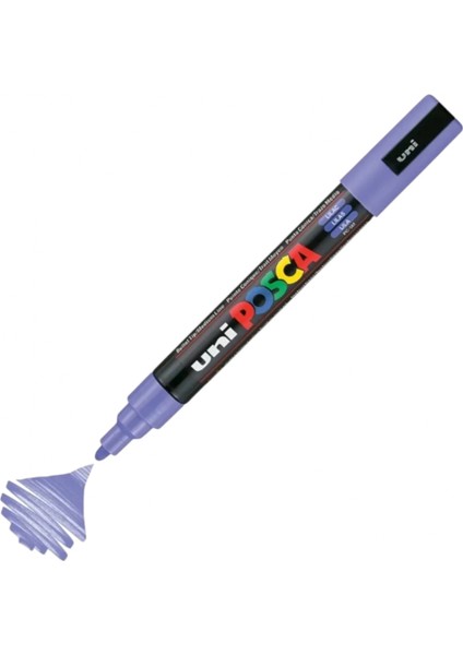 ball Posca (1.8-2.5) Su Bazlı Boyama Markörü Leylak ( N ) (Uni-Pc-5m)