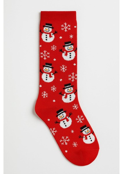 Asetat Kutulu Yılbaşı Hediyesi-Şık Ambalajında Renkli Kış Çorabı fiyatları