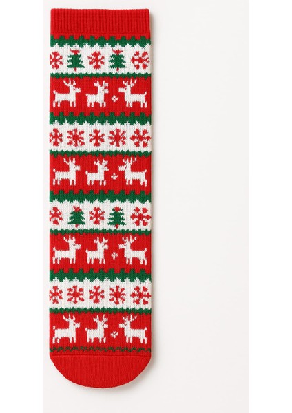 Asetat Kutulu Yılbaşı Hediyesi-Şık Ambalajında Renkli Kış Çorabı fiyatları