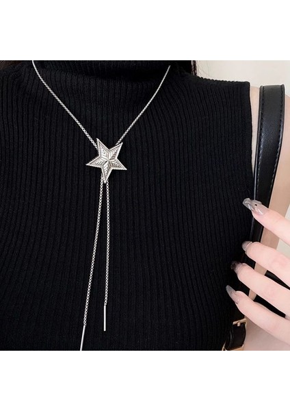 Yeni Çin Zen Uzun Bronz Tüy Kolye Vintage Bohem Etnik Tarzı Çift Jumper Giyim Uzun Aksesuarlar (Yurt Dışından)