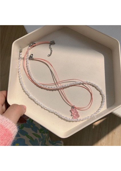 Yeni Kolye Niş Tasarım Birinci Sınıf Mizaç Duygusu Basit Zinciri Çok Yönlü Basit Hafif Lüks Kolye (Yurt Dışından)