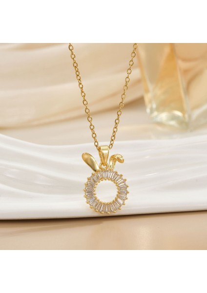 Yeni Kıdemli Işık Duygusu Lüks Titanyum Çelik Kolye Kadın Niş Tasarım Baharatlı Kız Inci Zinciri Moda Yüz Aksesuarları ile (Yurt Dışından)