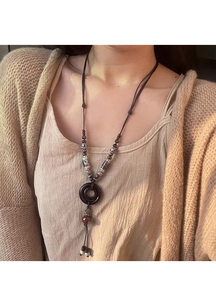 Yeni Geometrik Niş Kolye Yüksek Tasarım Moda Ins Mizaç Kolye Aksesuarları (Yurt Dışından)