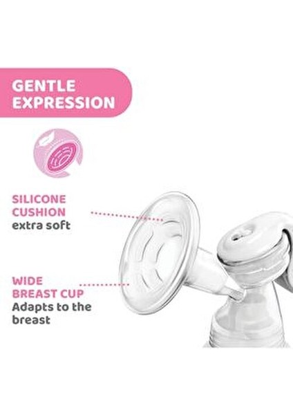 Manuel Göğüs Pompası NaturalFeeling Ergonomik Tasarım ile Konforlu Kullanım fırsatları