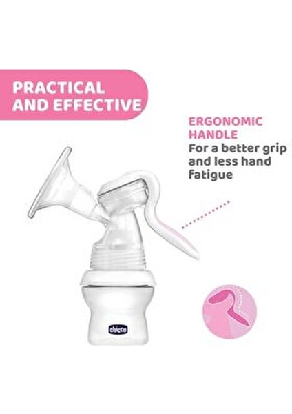 Manuel Göğüs Pompası NaturalFeeling Ergonomik Tasarım ile Konforlu Kullanım indirimleri