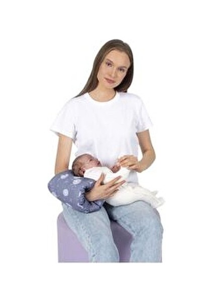 Pratik Emzirme Yastığı Uç Uç Desen Rahat Kullanım İçin Tasarlanmış modelleri