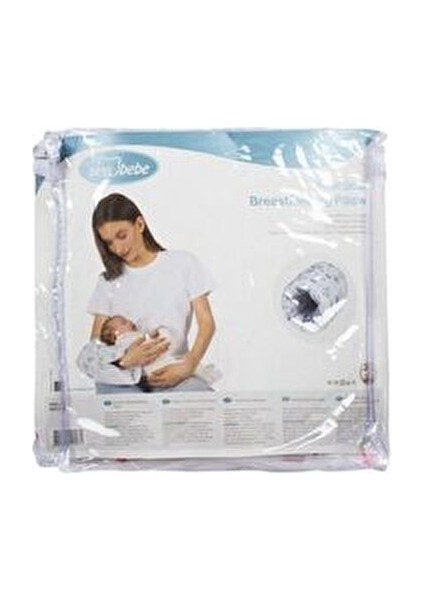 Pratik Emzirme Yastığı Uç Uç Desen Rahat Kullanım İçin Tasarlanmış fırsatları