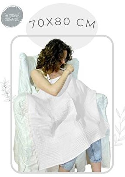 4 Katlı Müslin Bebek Emzirme Seti Yüksek Emicilikte 100% Pamuk 70x80 cm indirimleri