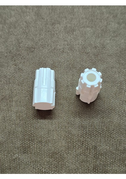 Çift Mekanizmalı Tül Stor Perde Mekanizma Zincir Kapak Tamir Seti Krem Ekru