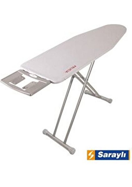 Felicia Ütü Masası Isıya Dayanıklı Teflon Kumaş 125x42 cm Yükseklik Ayarlı indirimleri